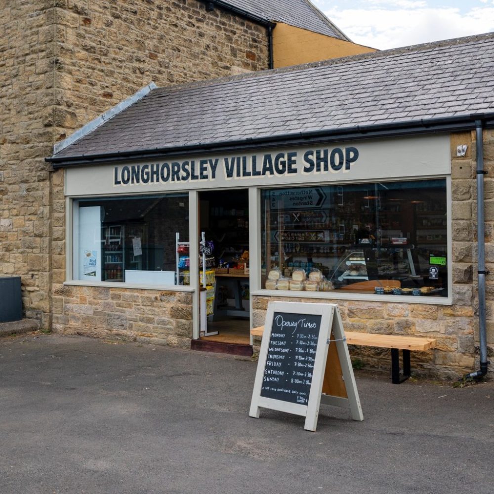 LONGHORSLEY VILLAGE SHOP East View, Longhorsley, Morpeth, NE65 8UL